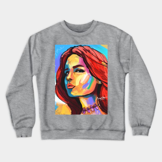 aphrodite Crewneck Sweatshirt by mailsoncello